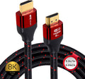 Ritz Gear 8K HDMI Cable 3.3 ft 5 Pack - Ultra High Speed HDMI 2.1