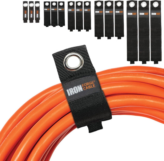IRON FORGE CABLE Storage Straps - Organize with Ease!