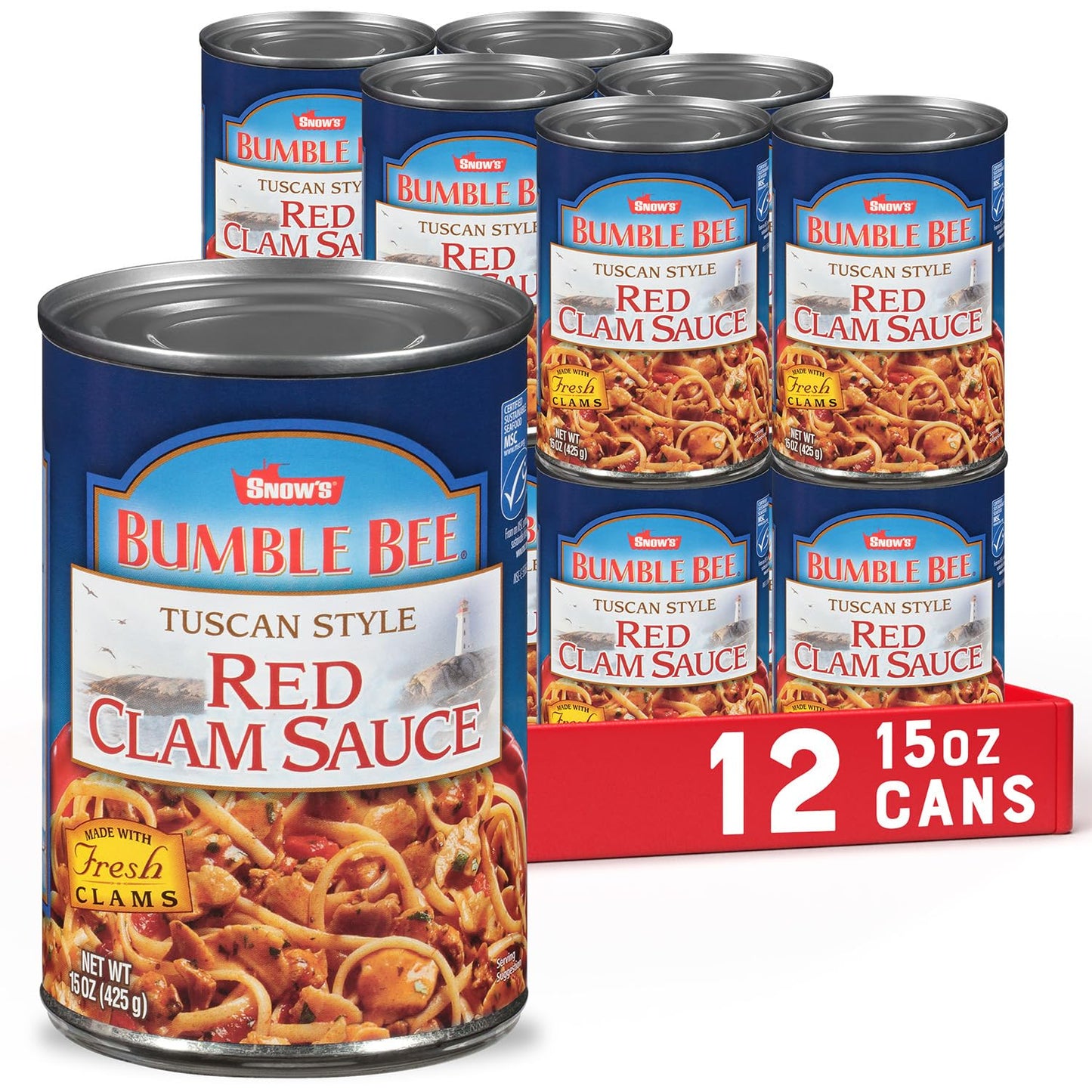 Authentic Tuscan Style Red Clam Sauce for Pasta Lovers