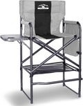 Tall Directors Chair 30ft Seat Height - Bar Height Folding Chair