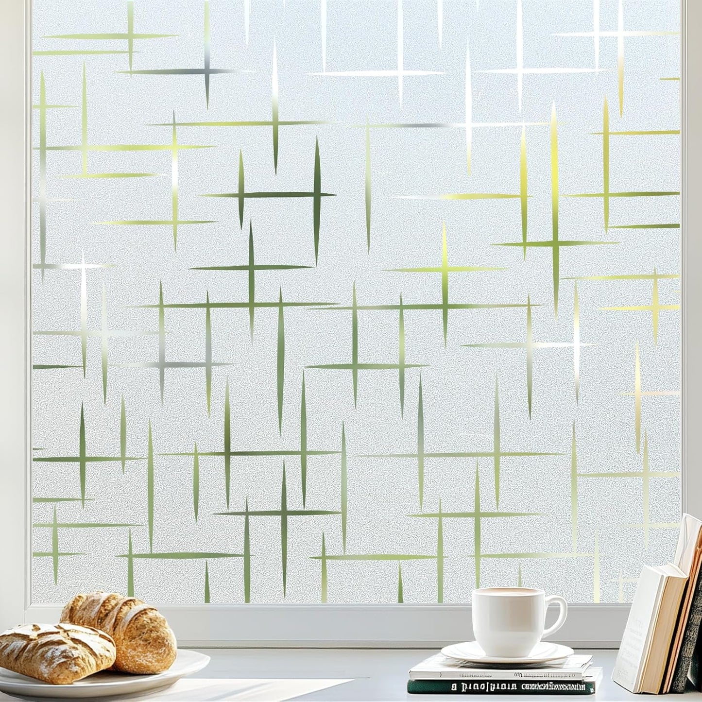 Frosted Glass Window Film for Privacy and UV Protection
