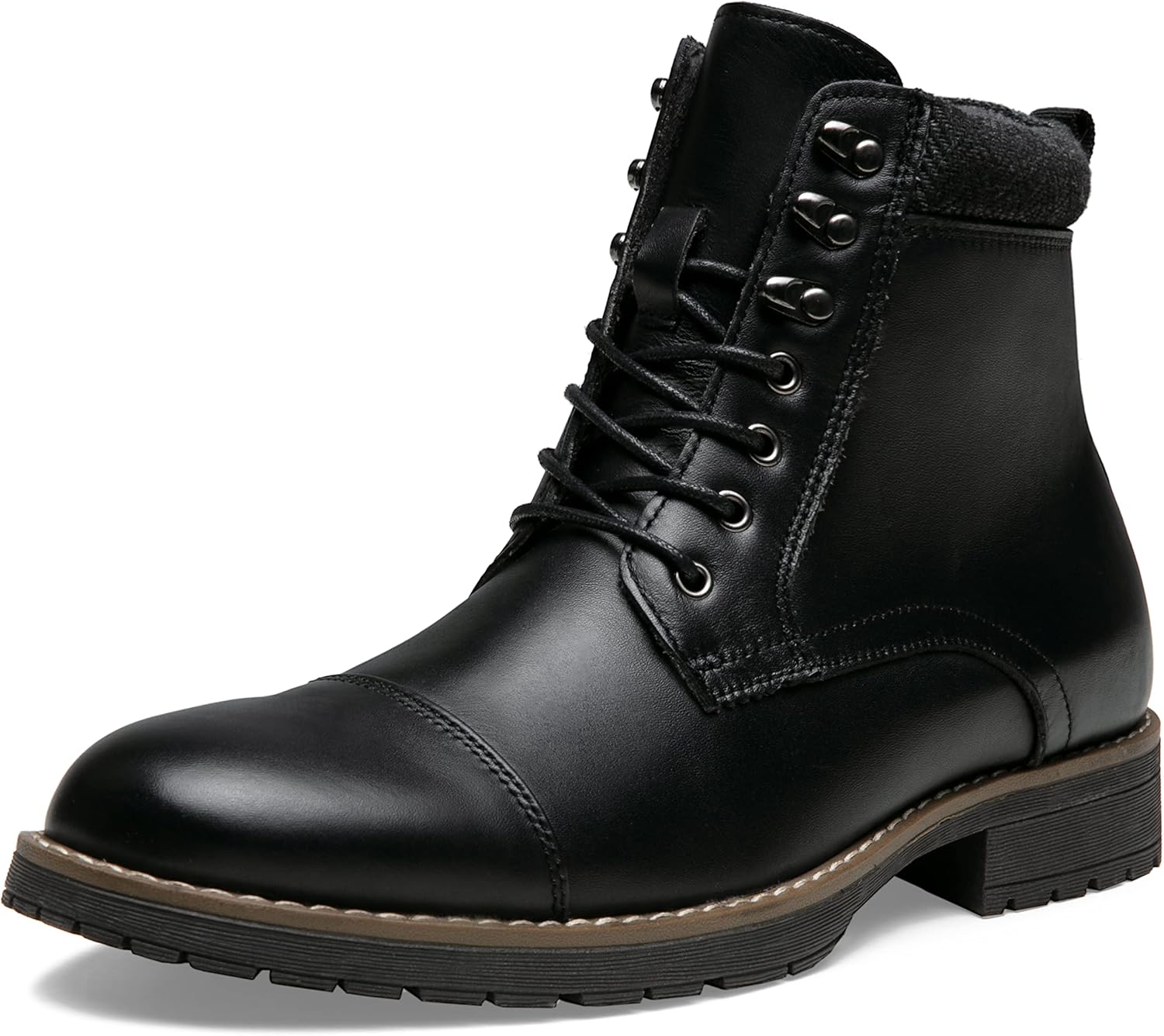 Vostey Mens Boots Motorcycle Casual Chukka Boots for Men