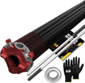 Garage Door Torsion Spring 234x2x29 Left Side - Durable Red Cone
