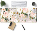 Large Floral Gaming Mousepad for Stylish Home Office Decor