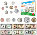 Magnetic Money Manipulatives Double-Sided Play Money Set - Classroom