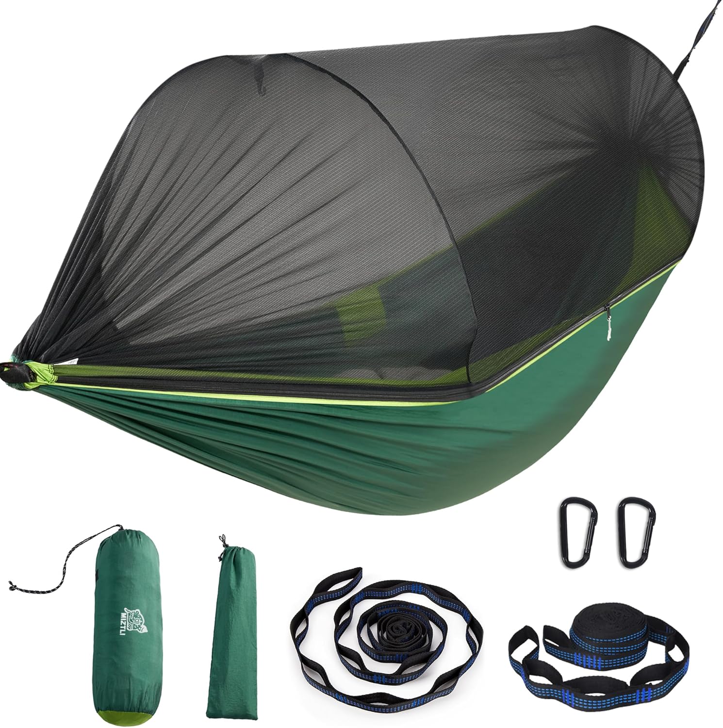 Miztli Camping Hammock - Portable Double & Single Hammock
