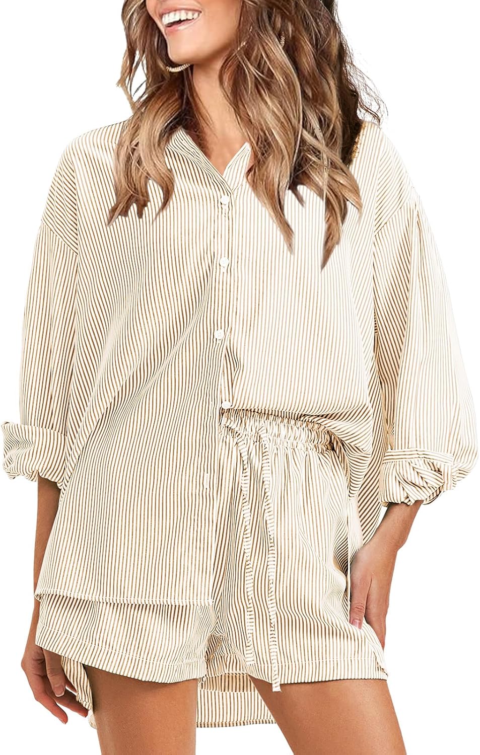 EXLURA Women's Summer 2 Piece Sets for Beach Vacation 2025