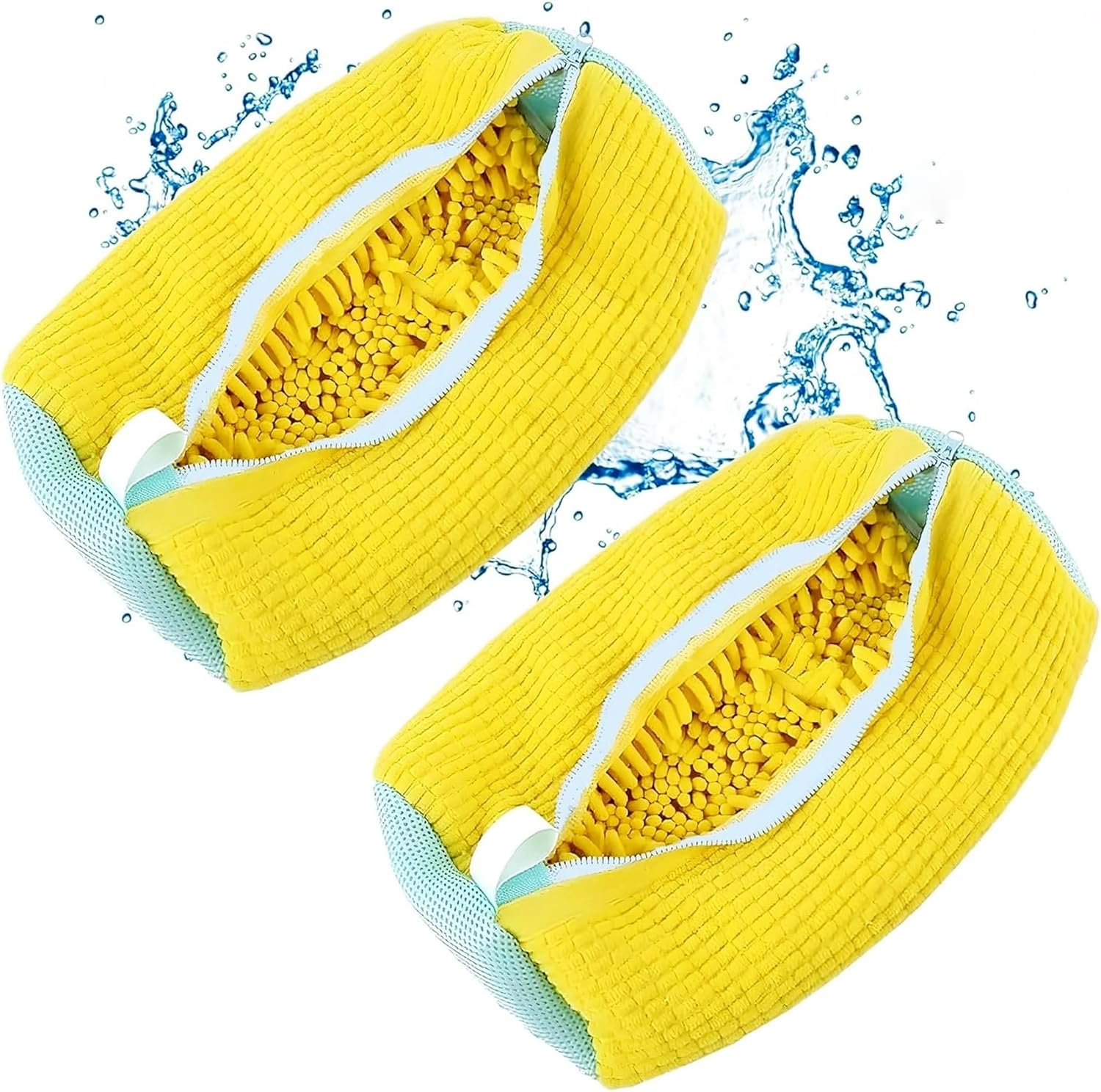 Effortlessly Clean Shoes: Reusable Laundry Bag Set