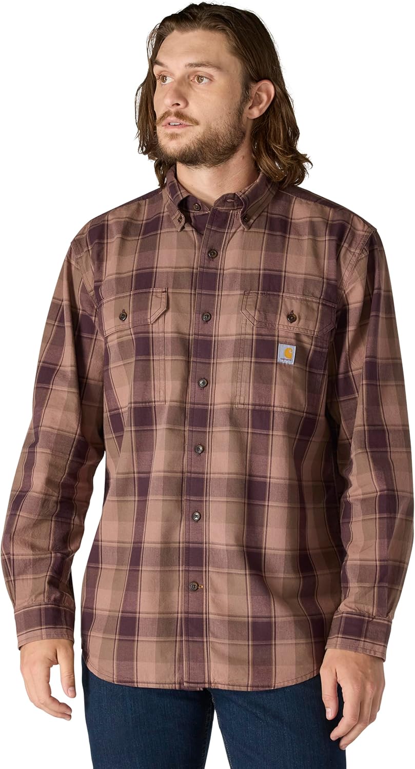 Carhartt Men's Loose Fit Midweight Chambray Long-Sleeve Shirt Review