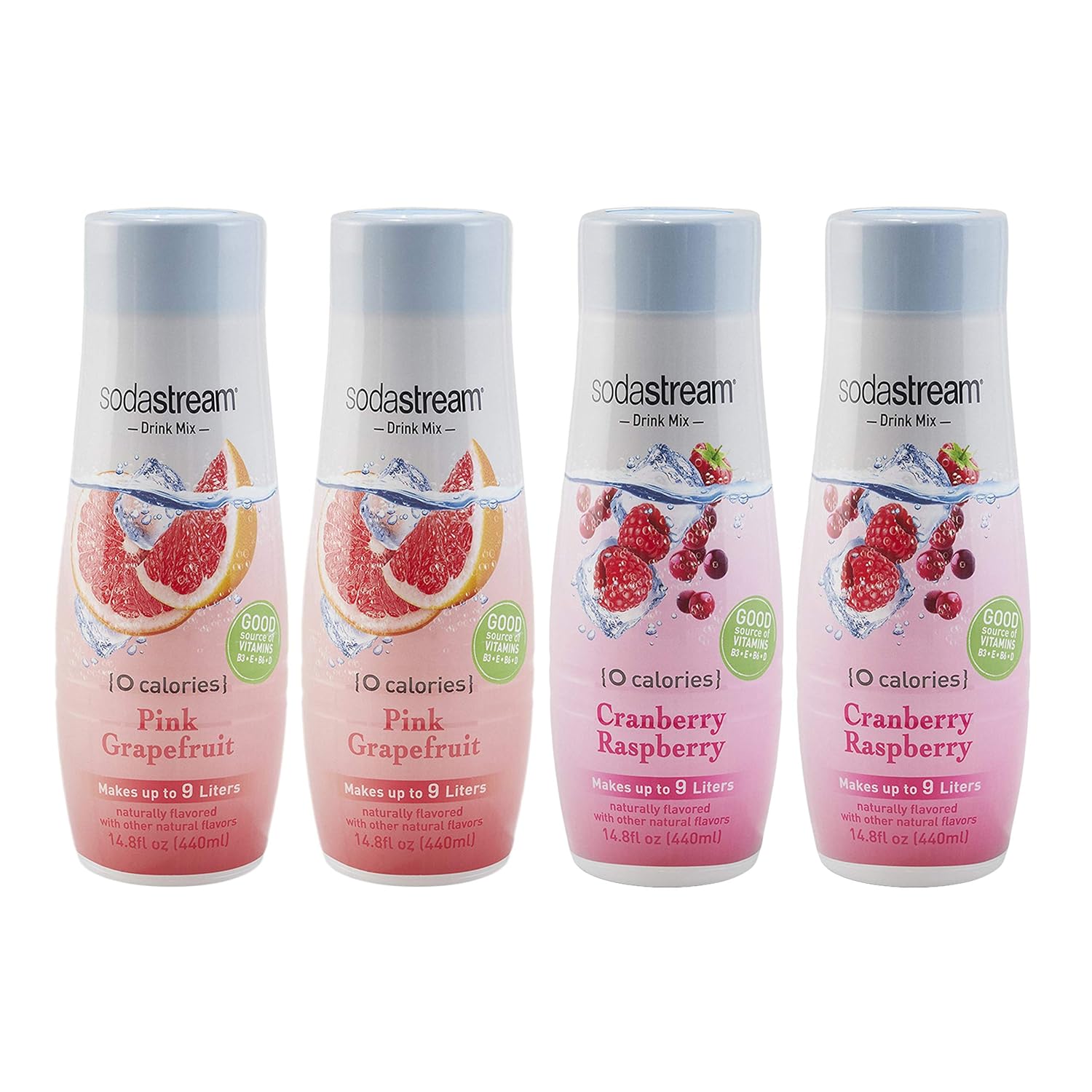SodaStream Zeros Variety Pack Drink Mixes for Sparkling Water
