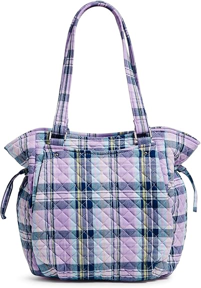 Vera Bradley Women's Cotton Glenna Satchel Purse: Stylish & Functional