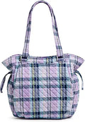 Vera Bradley Cotton Glenna Satchel Purse - Lightweight Everyday