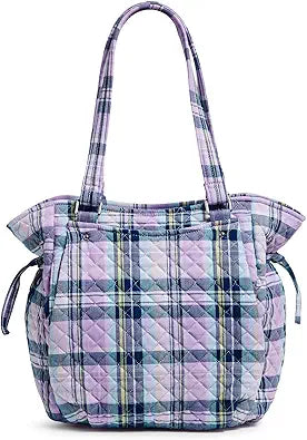 Vera Bradley Women's Cotton Glenna Satchel Purse for Everyday Use