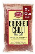 Crushed Red Pepper Flakes 10 Pound Bulk Value Pack - Pantry Size