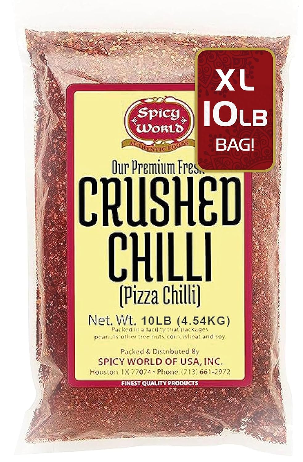 Crushed Red Pepper Flakes Bulk Pack for Spicy Dishes and More