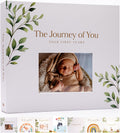Green Botanical Baby Journal with Customizable Photo Cover - Keepsake