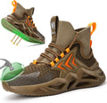 Steel Toe Boots for Men Work Boots - Lightweight Indestructible Safety