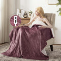 Heated Blanket Throw Size Soft and Cozy Electric Heating Blanket