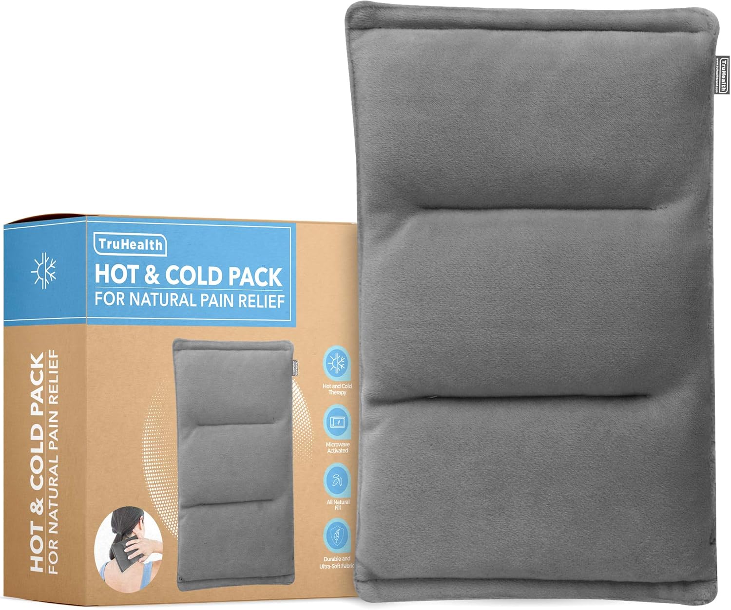 TruHealth Soothing Weighted Heating Pad