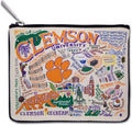 Clemson University Zipper Pouch 5 x 7 - Travel Toiletry & Makeup Bag