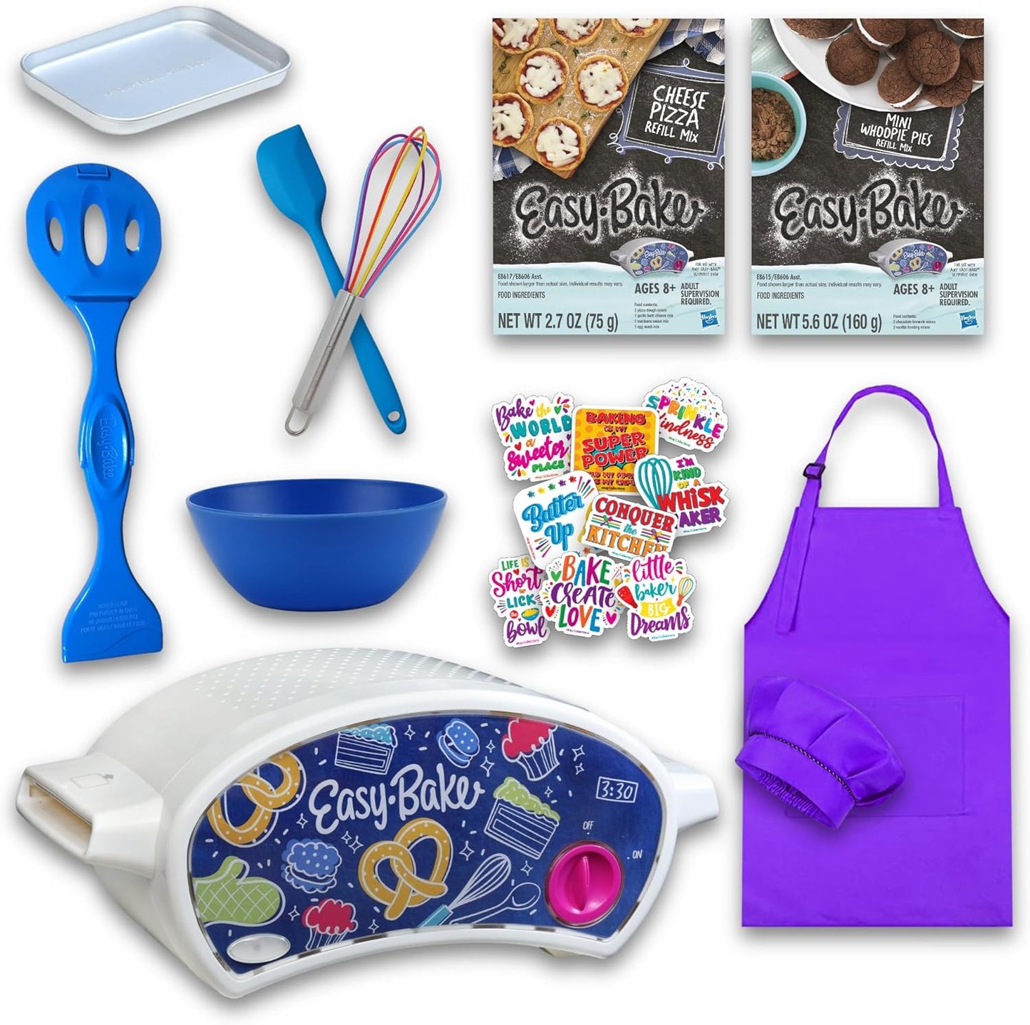 Ultimate Easy Baking Oven Bundle For Kids With 19 Items
