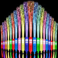 80 Pack Glow Sticks Multicolor Fiber Optic Wands - Party Light