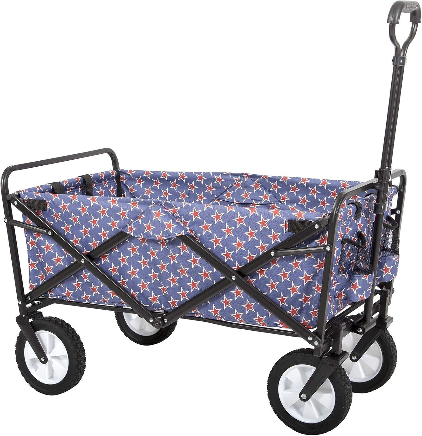 Mac Sports WTC-202 Collapsible Folding Utility Wagon for Outdoors