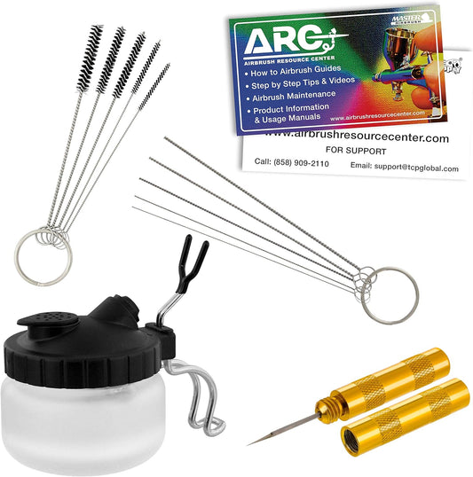 Master Airbrush Cleaning Kit - 13-Piece Set for Easy Airbrush Maintenance