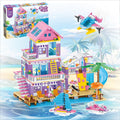 955 Piece Beach House Building Set - Seaside Villa
