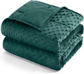 Kivik Minky Dot Weighted Blanket for Adults - Soothing 15 lb Comfort
