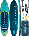 11ft 6in Super Wide Inflatable Paddle Board for Families and Fun