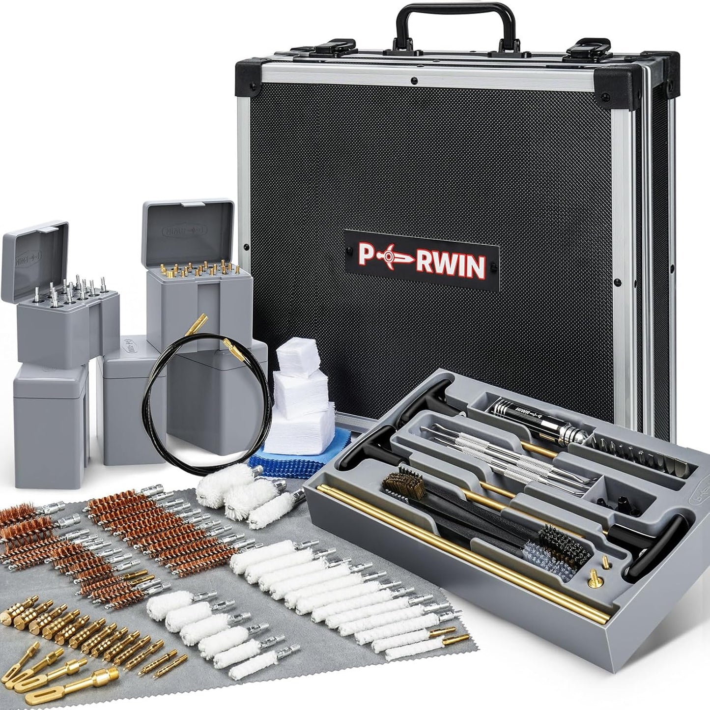 Universal Gun Cleaning Kit Deluxe for All Caliber Firearms