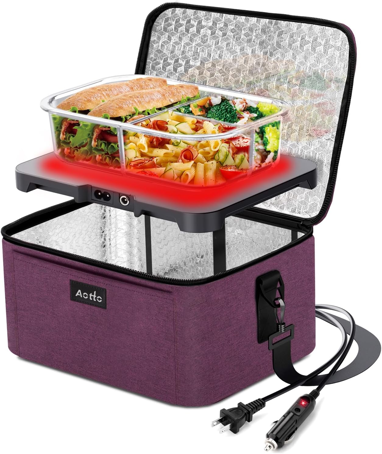 Aotto Portable Oven - 3-in-1 Electric Lunch Box Food Heater