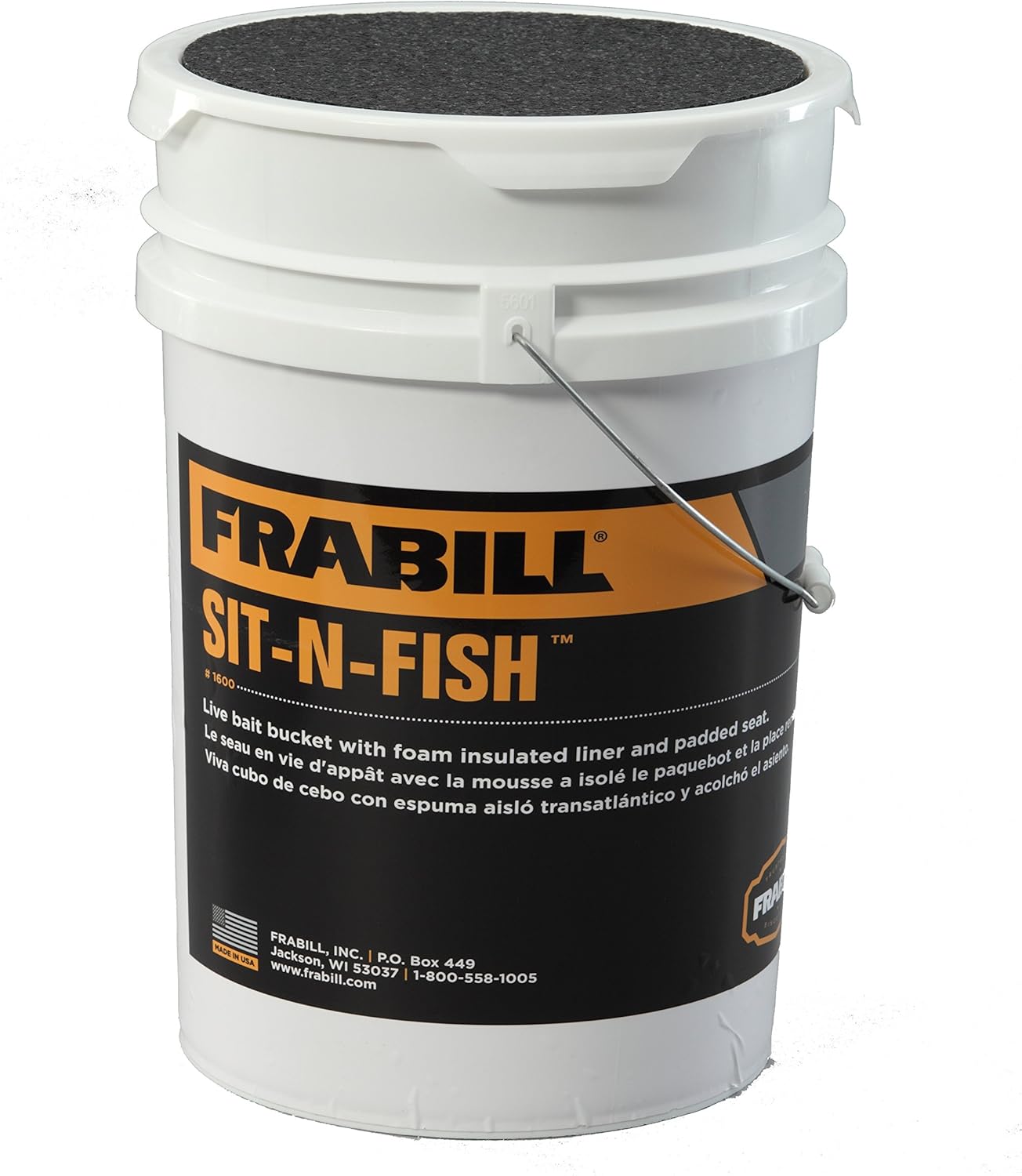 Frabill Buckets & Accessories for Anglers - Lightweight & Durable
