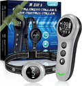 2-in-1 Dog Shock Collar & Bark Collar - Smart Rechargeable Trainer