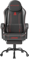 Gaming Chair for Adults Ergonomic with Footrest and Lumbar Support