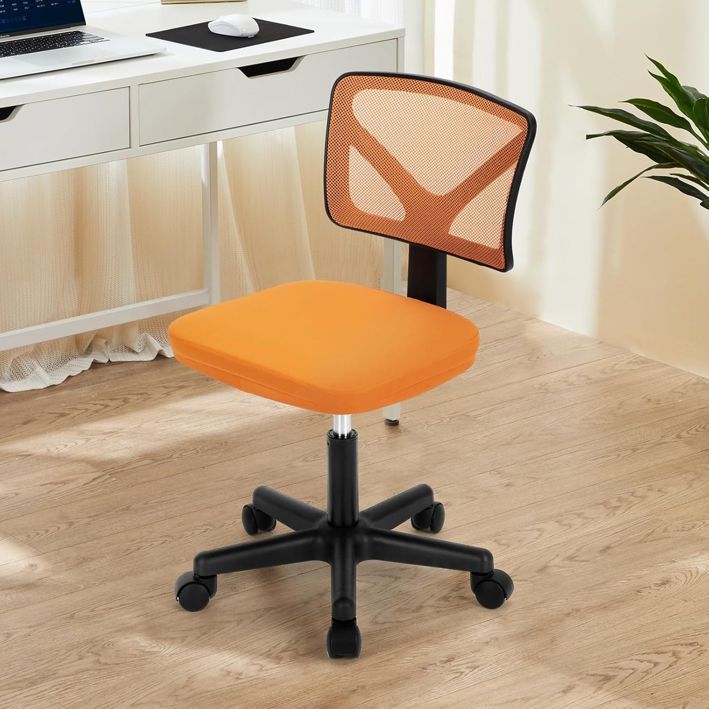 DUMOS Ergonomic Swivel Desk Chair - Compact & Comfortable