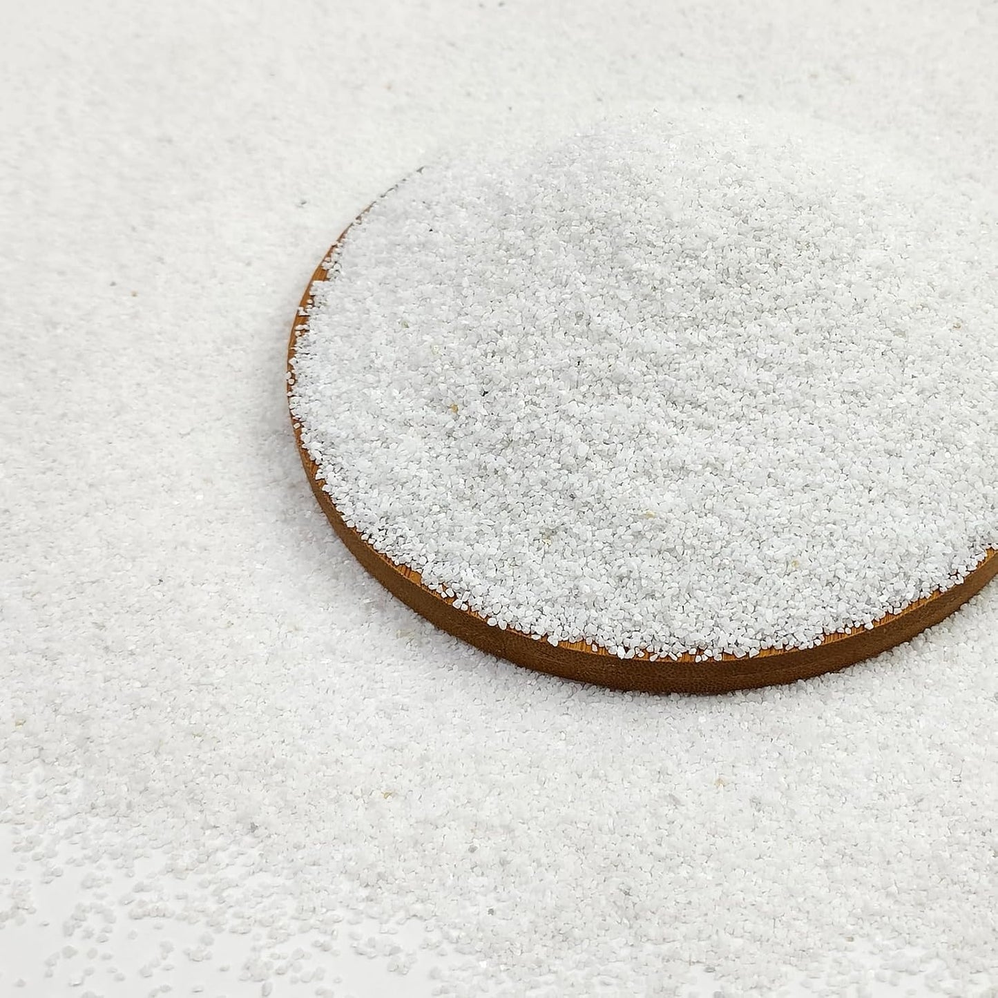 20 lbs Aquarium White Sand for Fish Tank and Crafts Projects