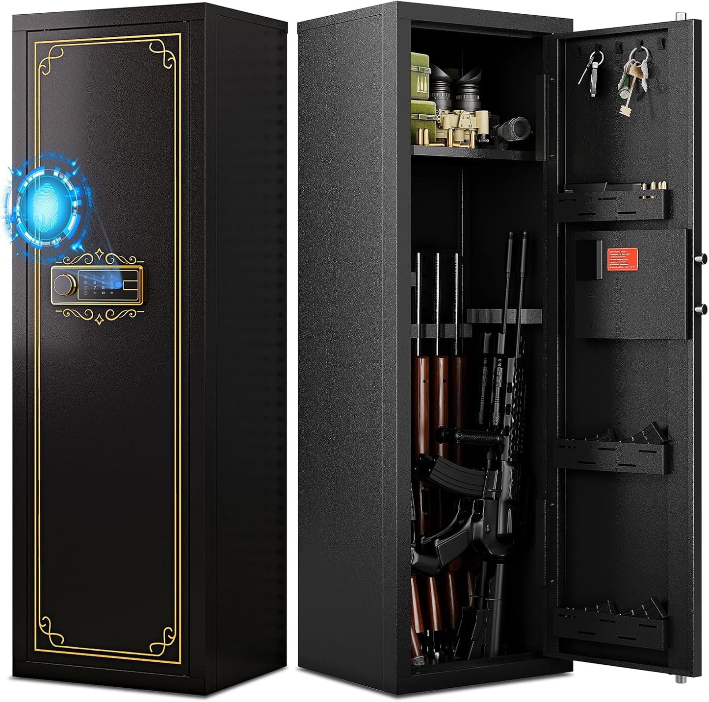 Biometric Gun Safe for Rifles and Pistols - Secure Storage