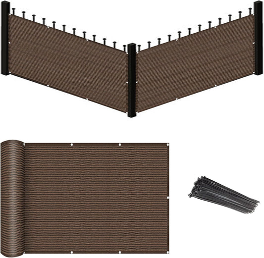 Eden's Decor Balcony Privacy Screen Cover for Outdoor Spaces