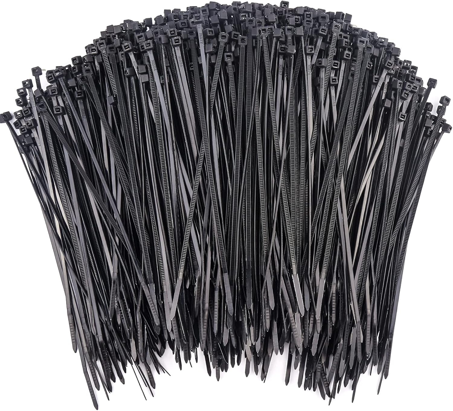 Rienar 1000 Pcs 6 Self-Locking Cable Ties - Strong & Durable!