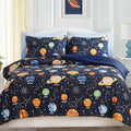 Twin Comforter Set for Boys - Glow in the Dark Twin Bedding Set