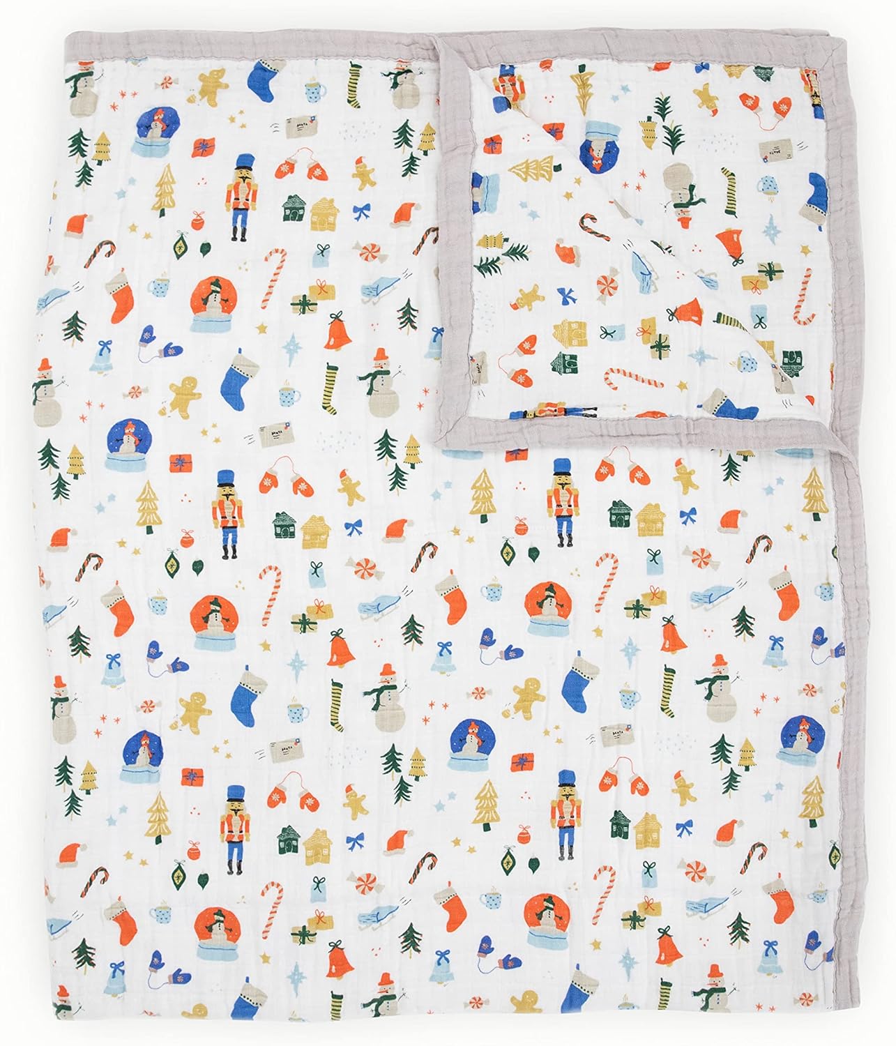 Little Unicorn Premium Quilted Throw for Kids & Families
