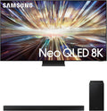 SAMSUNG QN75QN800DFXZA 75in Neo QLED 8K TV with Soundbar Bundle