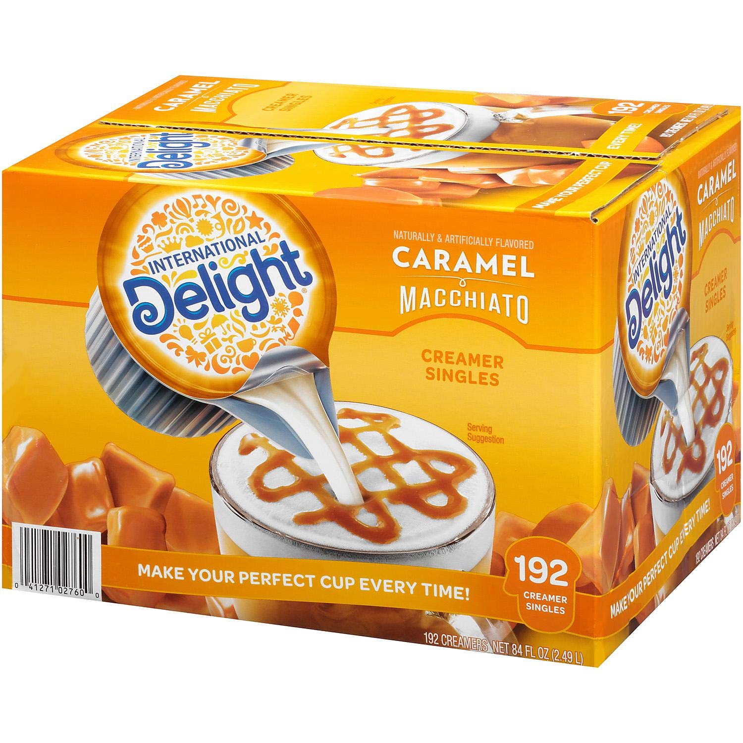 2-Pack Caramel Macchiato Creamer: 384 Servings, 84 Fl Oz
