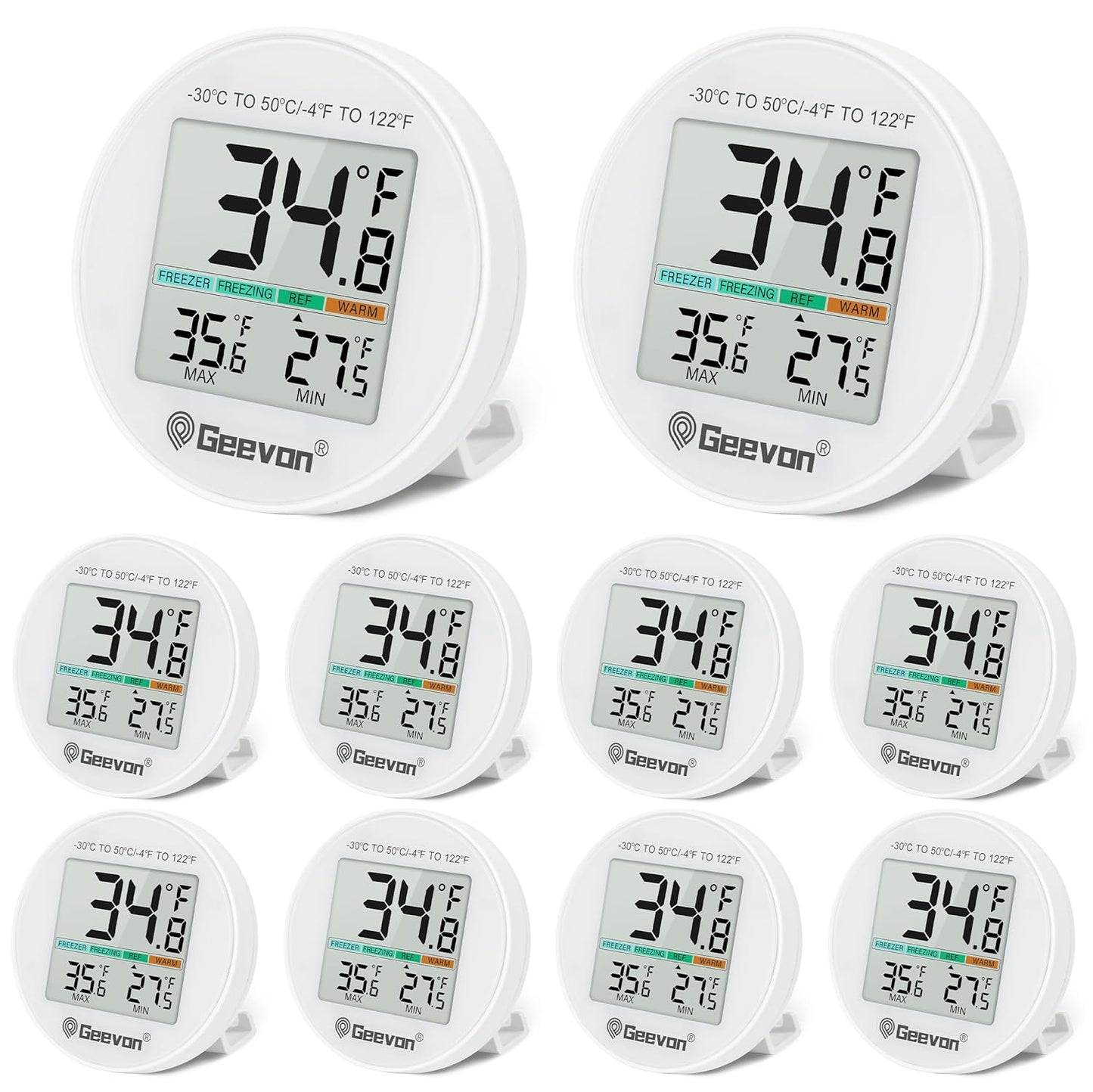 Digital Refrigerator Thermometer with Max/Min Record Function