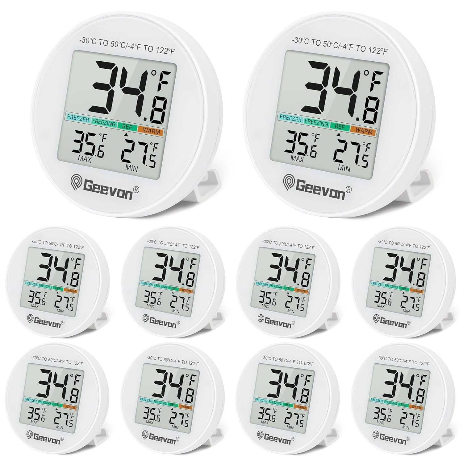 Digital Refrigerator Thermometer with Max/Min Record Function