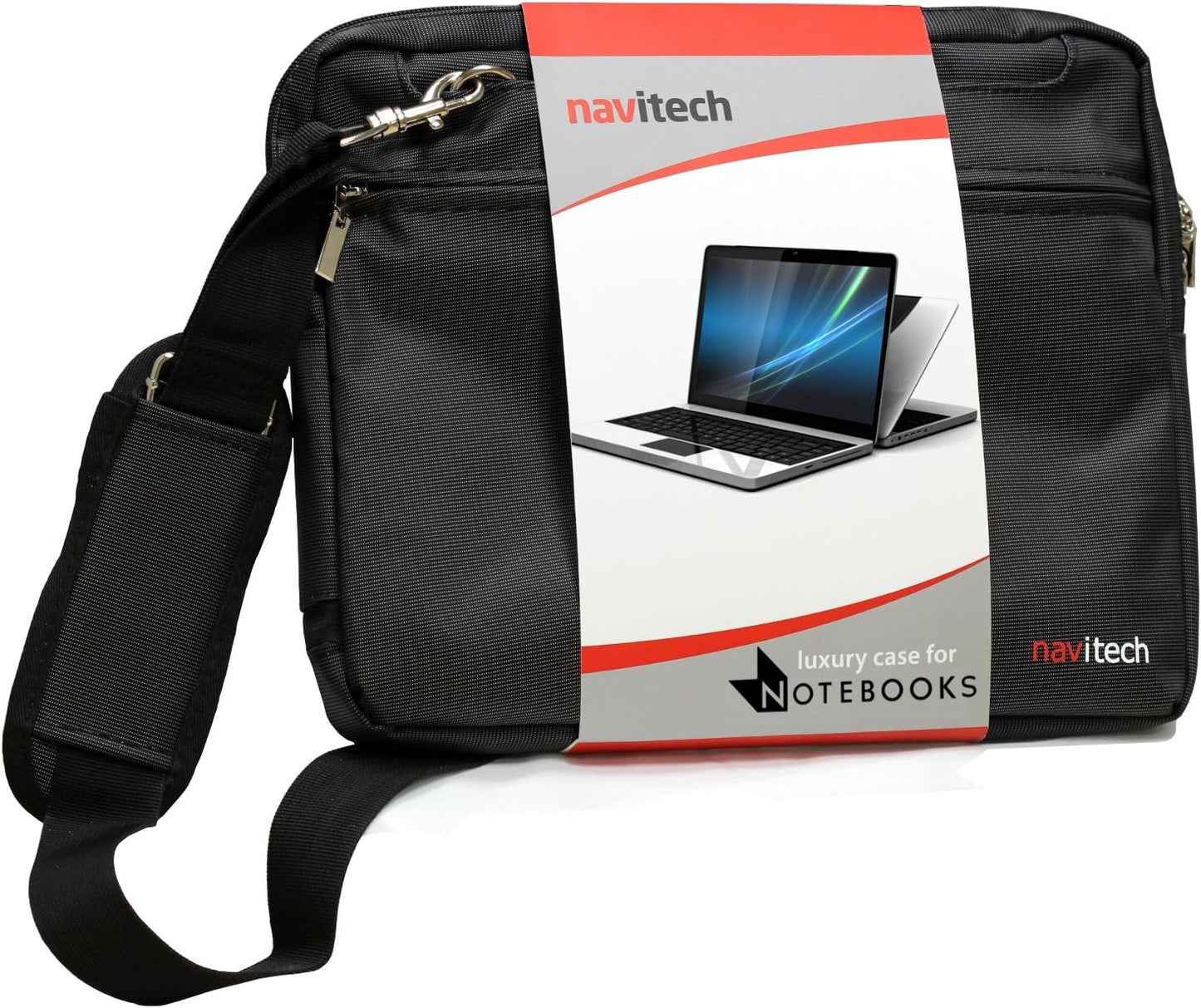 Navitech 15.6-Inch Laptop Case with Triple Layered Padding