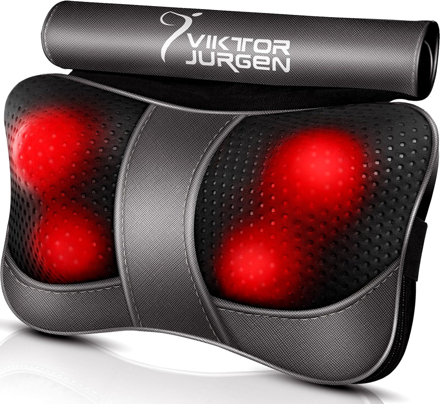 VIKTOR JURGEN Back Massager with Heat for Neck and Shoulders