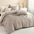 Litanika Super King Comforter Light Coffee - Lightweight Tufted